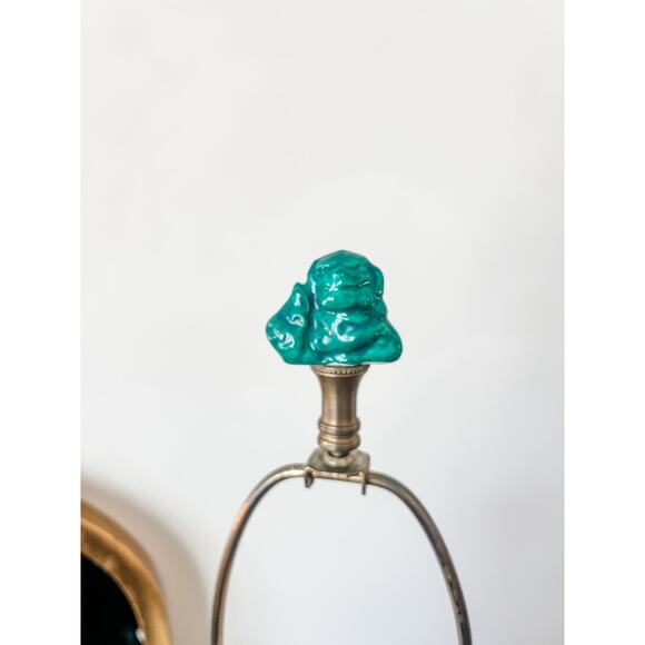 Famille Rose-Inspired Ginger Jar Lamp with Pleated Shade - Picture 3 of 7